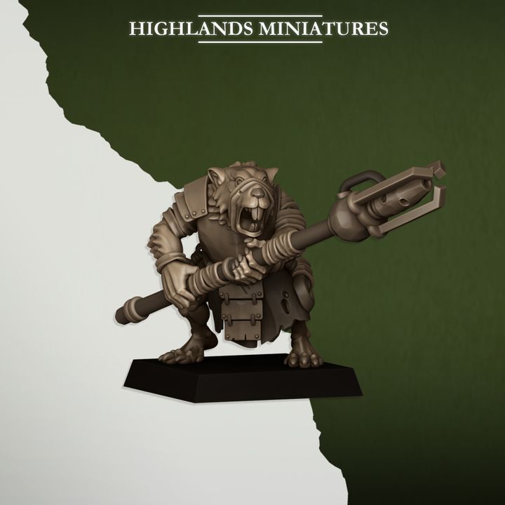 Ratgors and Ratgor Master by Highlands Miniatures