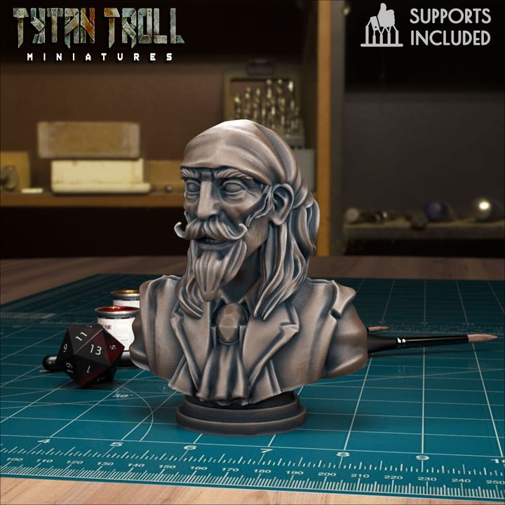 Arajah Bust by Tytan Troll Miniatures