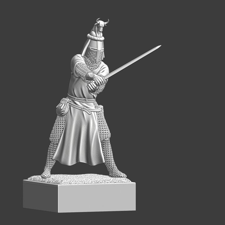 Reginald Front-de-Boeuf- Brutal Norman Knight from Ivanhoe.