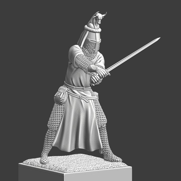 Reginald Front-de-Boeuf- Brutal Norman Knight from Ivanhoe.