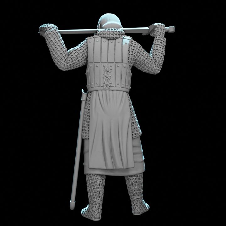 Knights Templar Resting Warrior.