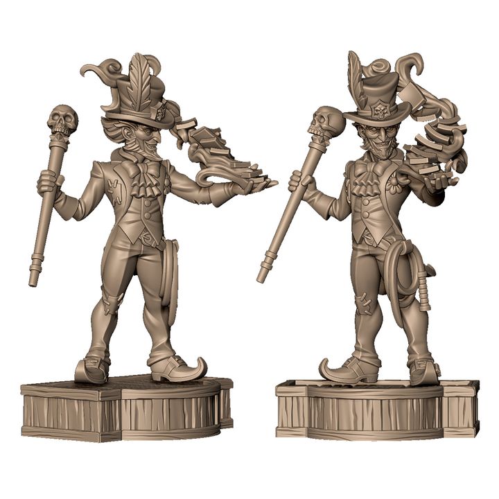 Ringmaster from evil carnival circus by Menagerie Miniature