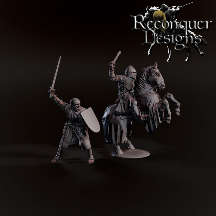 Roger de Flor (Mounted) by Reconquer Designs
