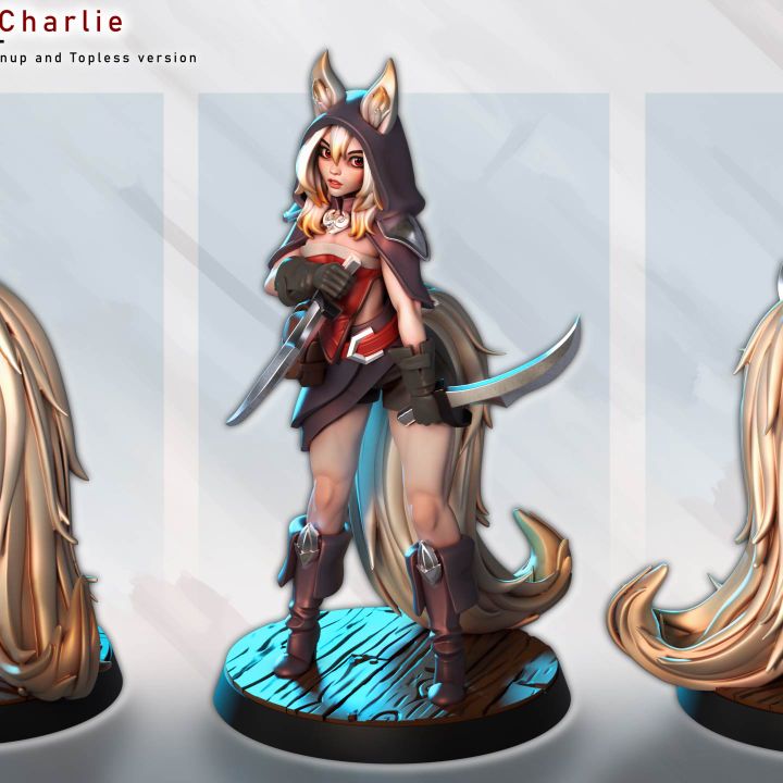 Kitsune Rogue - Charlie by Gaz Minis