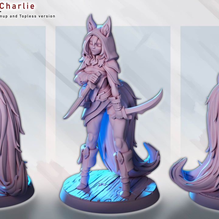 Kitsune Rogue - Charlie by Gaz Minis