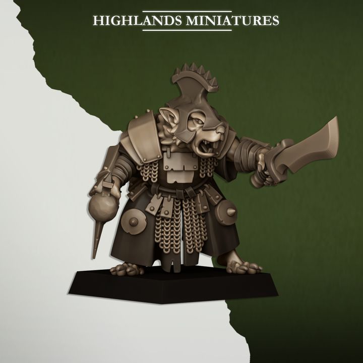 Sewer Vermin Lord by Highlands Miniatures