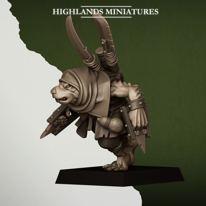 Sewer Vermin Smugglers by Highlands Miniatures