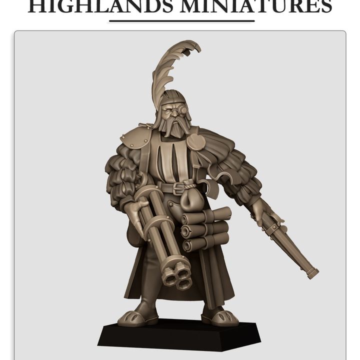Sunland Engineer 1 by Highlands Miniatures