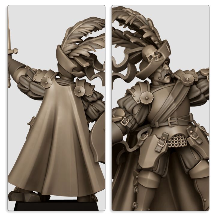 Sunland General on Foot by Highlands Miniatures