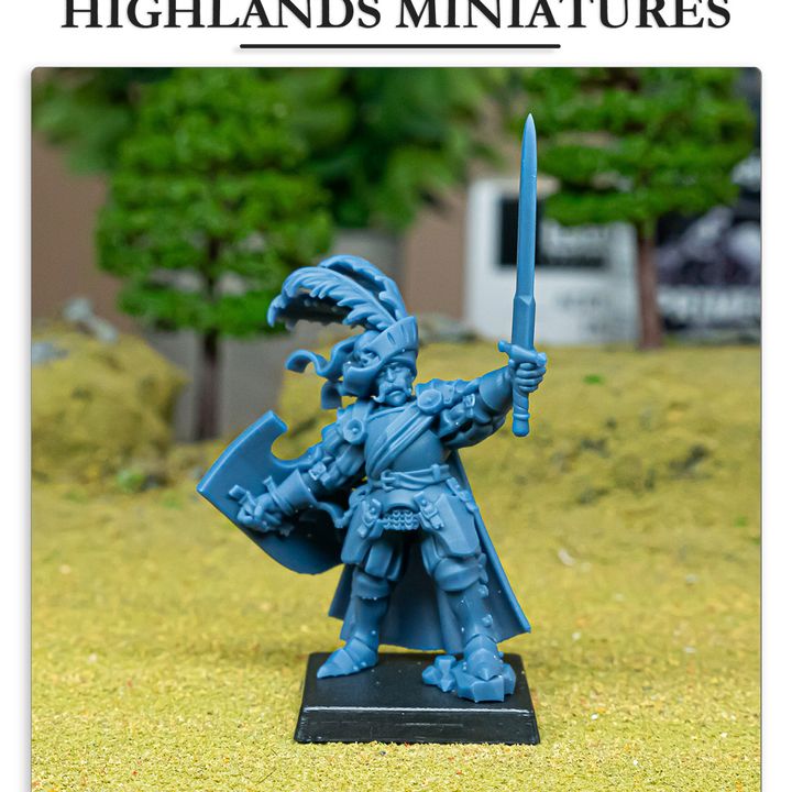 Sunland General on Foot by Highlands Miniatures