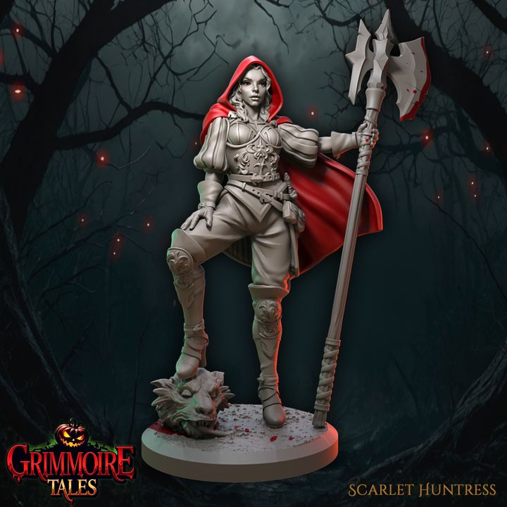 Scarlet Huntress by Great Grimoire