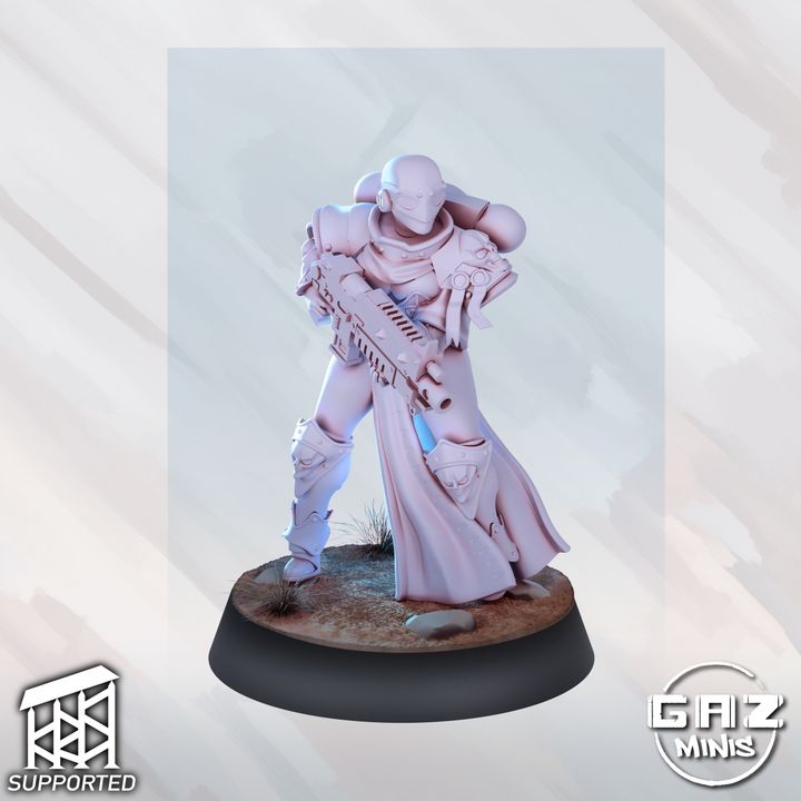 Siblings of Combat modular squad - 11 unique poses and models by Gaz Minis