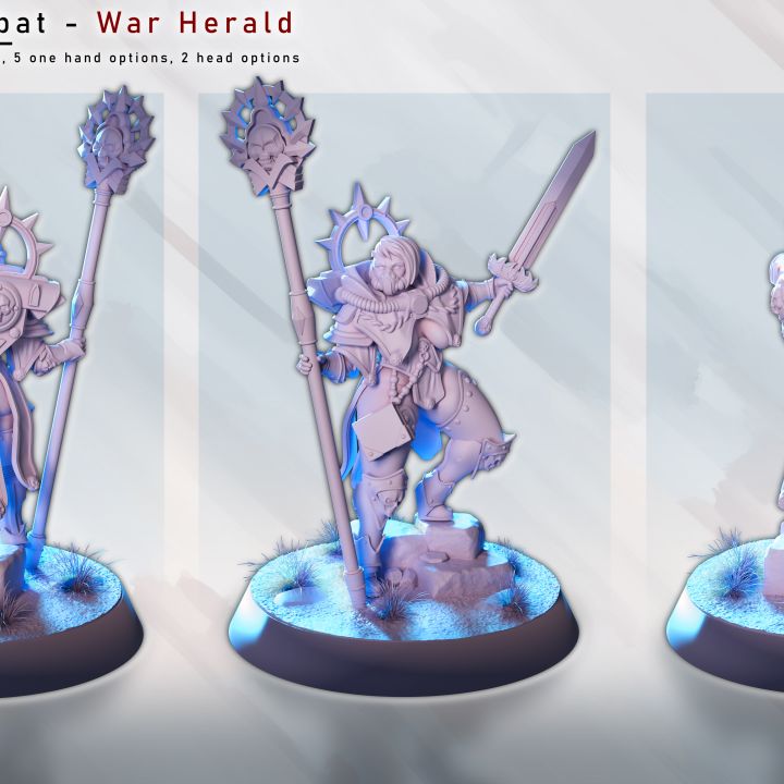 The War Herald - Siblings of Combat by Gaz Minis