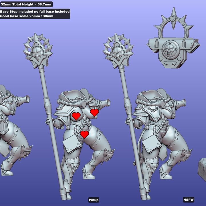 The War Herald - Siblings of Combat by Gaz Minis