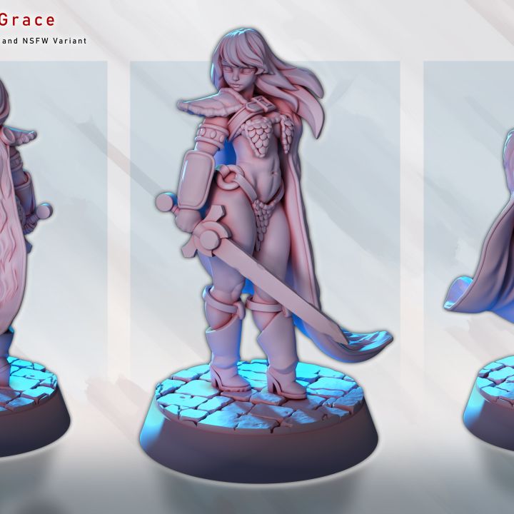 Warrior – Sonya Grace by Menagerie Miniature
