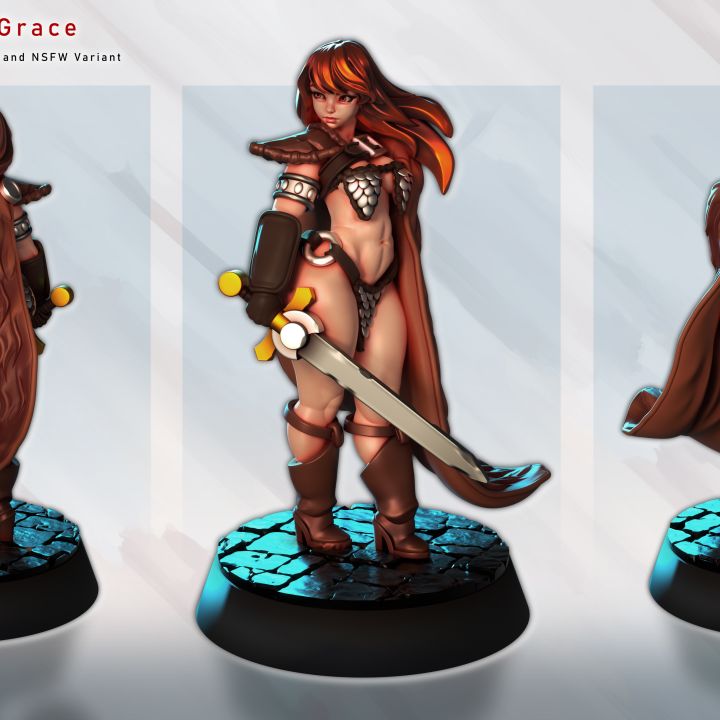 Warrior – Sonya Grace by Menagerie Miniature