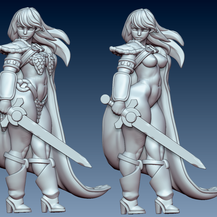 Warrior – Sonya Grace by Menagerie Miniature