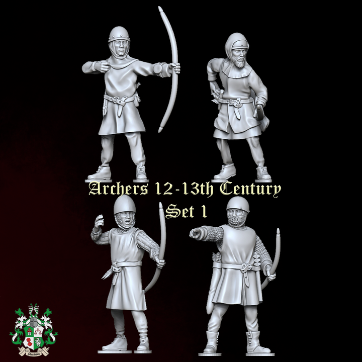 Archers 12-13th Century Set1 by Styriwar