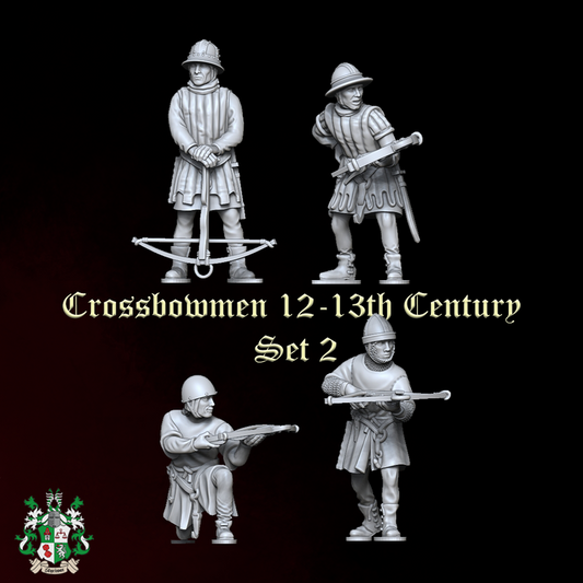 Crossbowmen 12-13th Century Set 2 by Styriwar