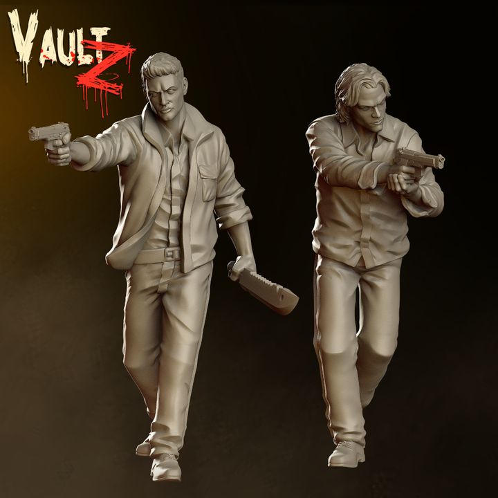 Daniel and Samuel by Vaultz Miniatures