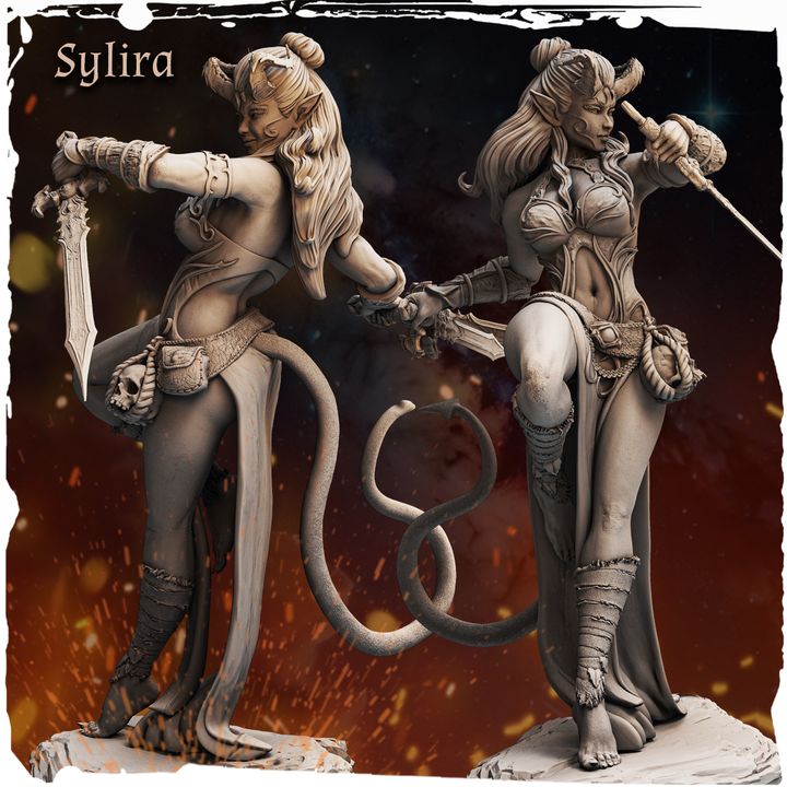 Sylira Shadowhorn by Haito