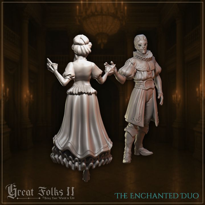 The Enchanted Duo by Great Grimoire