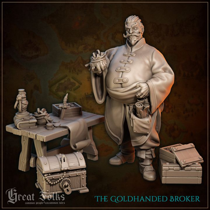 The Goldhanded Broker by Great Grimoire