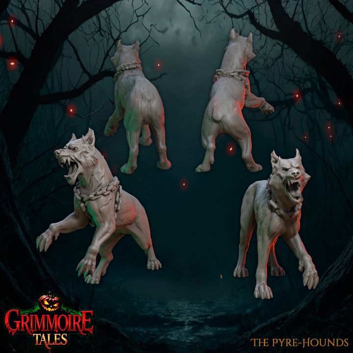 The Pyre-Hounds by Great Grimoire