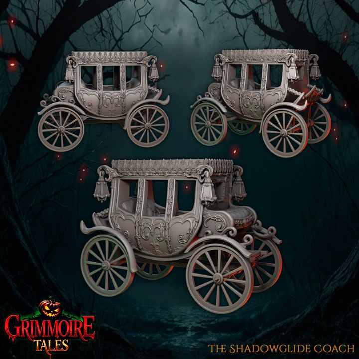 The Shadowglide Coach by Great Grimoire
