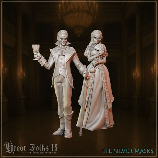 The Silver Masks by Great Grimoire