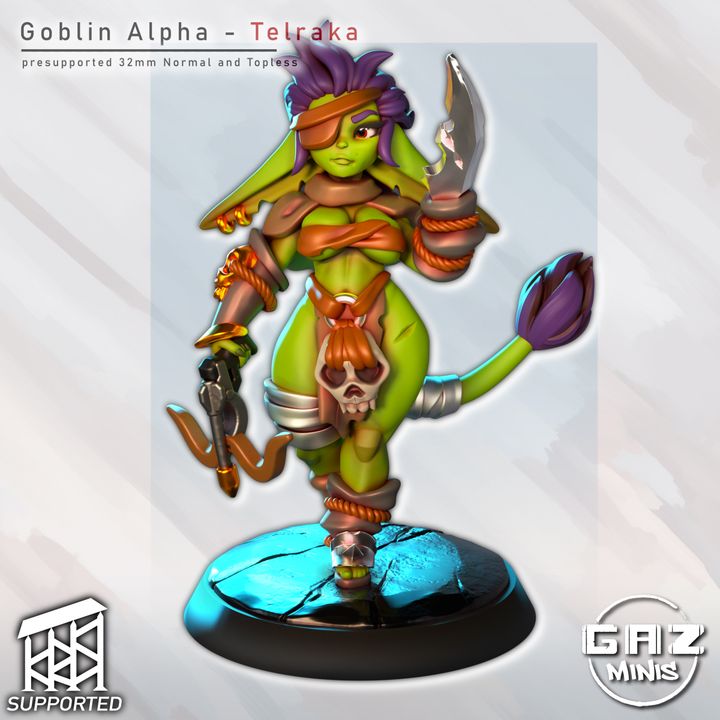 Telraka - Goblin Alpha by Gaz Minis