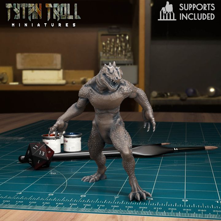 Trogolodyte Pack by Tytan Troll Miniatures