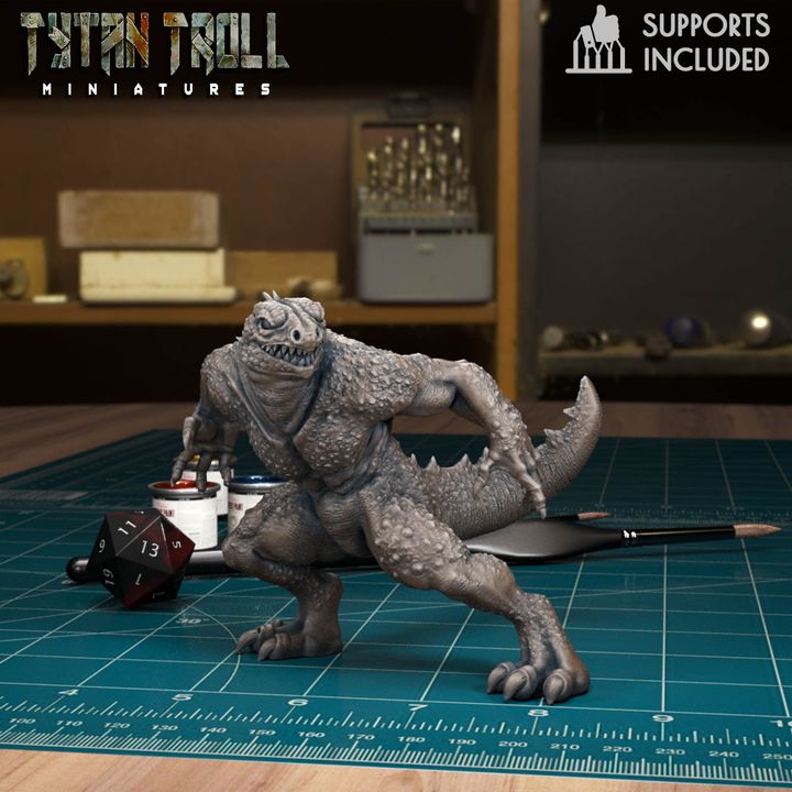 Trogolodyte Pack by Tytan Troll Miniatures