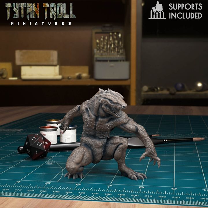 Trogolodyte Pack by Tytan Troll Miniatures