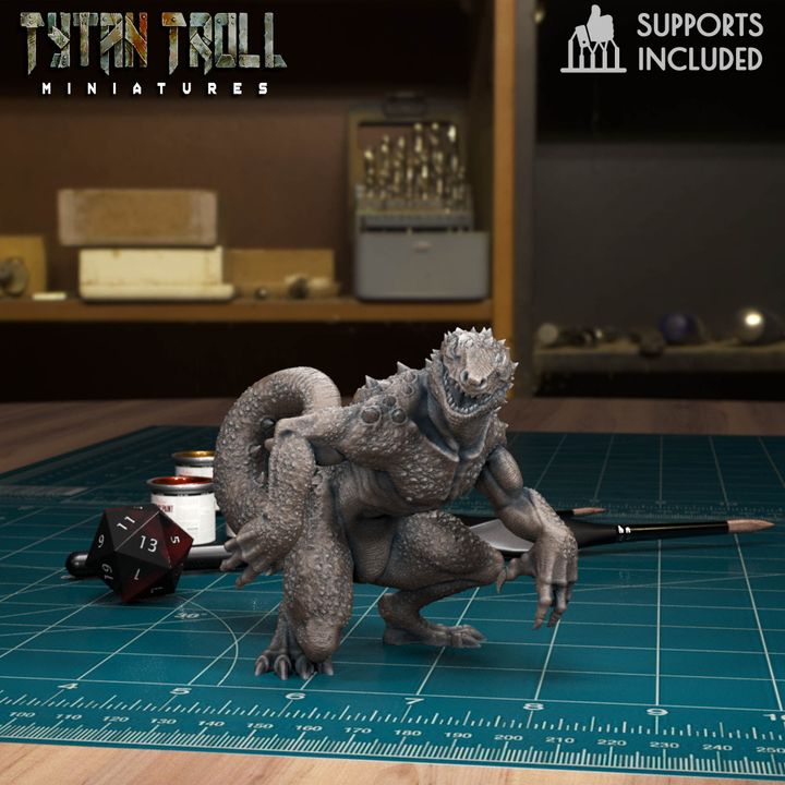 Trogolodyte Pack by Tytan Troll Miniatures