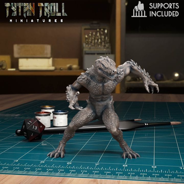 Trogolodyte Pack by Tytan Troll Miniatures