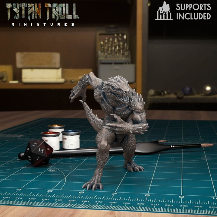 Trogolodyte Pack by Tytan Troll Miniatures