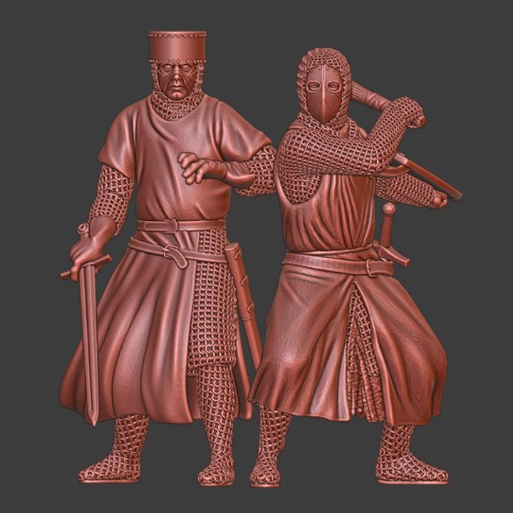 The Leper Knights of Saint Lazarus.