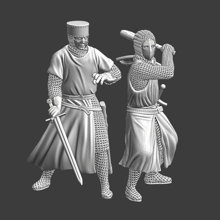 The Leper Knights of Saint Lazarus.