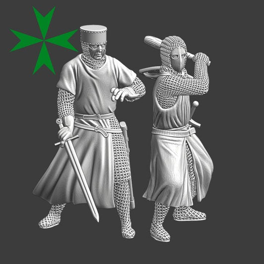 The Leper Knights of Saint Lazarus.