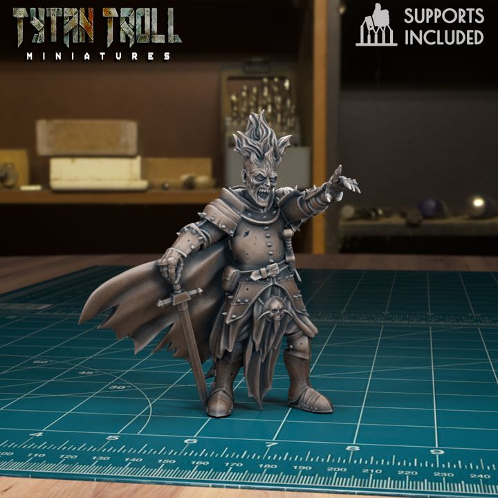 Undead Warrior 05 by Tytan Troll Miniatures