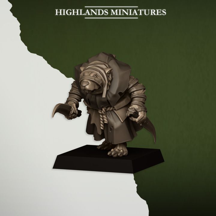 Vermin Acolytes by Highlands Miniatures