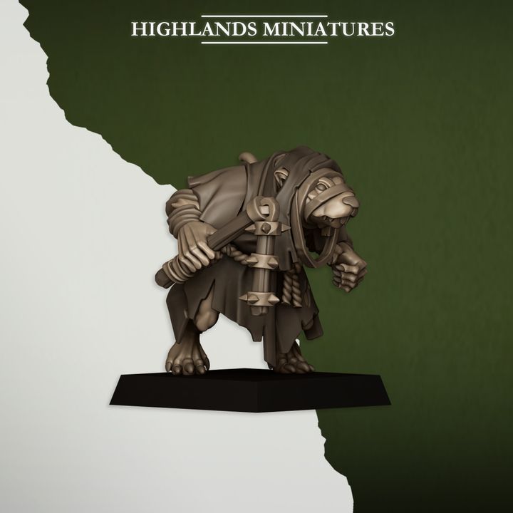 Vermin Acolytes by Highlands Miniatures