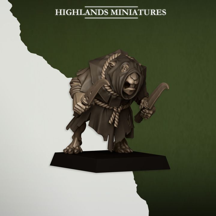 Vermin Acolytes by Highlands Miniatures