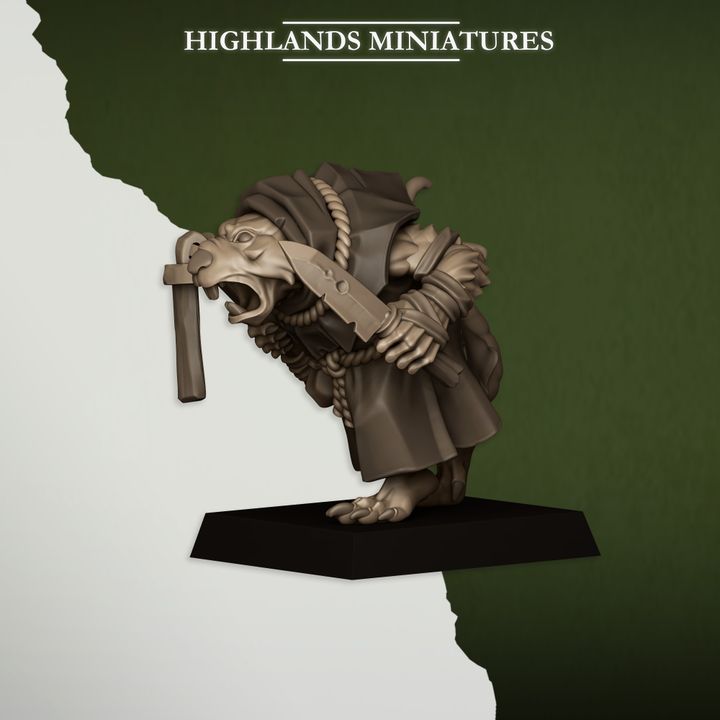 Vermin Acolytes by Highlands Miniatures
