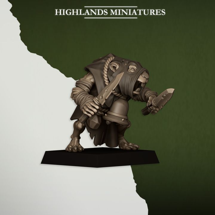 Vermin Acolytes by Highlands Miniatures
