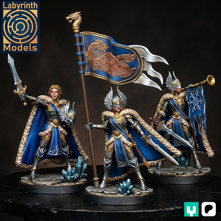 Valkyrie Guard Command Group by Labyrinth Models