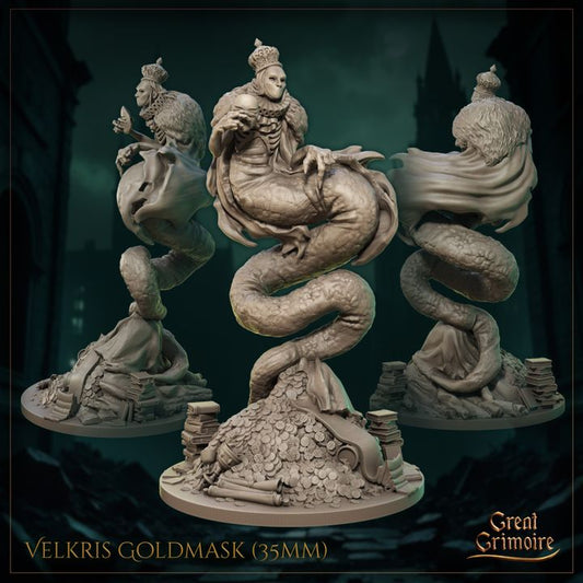 Velkris Goldmask by Great Grimoire