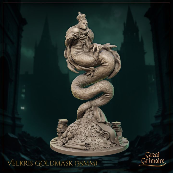 Velkris Goldmask by Great Grimoire