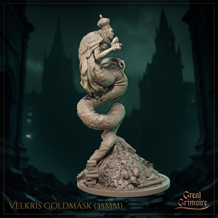 Velkris Goldmask by Great Grimoire